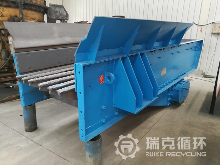 二手洛阳大华ZSW420x110振动给料机出售