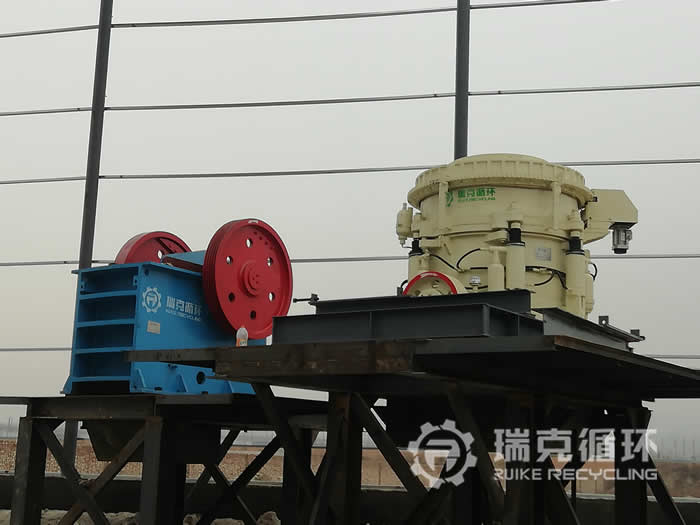 PE600X900颚破+HP300多缸圆锥河卵石破碎案例